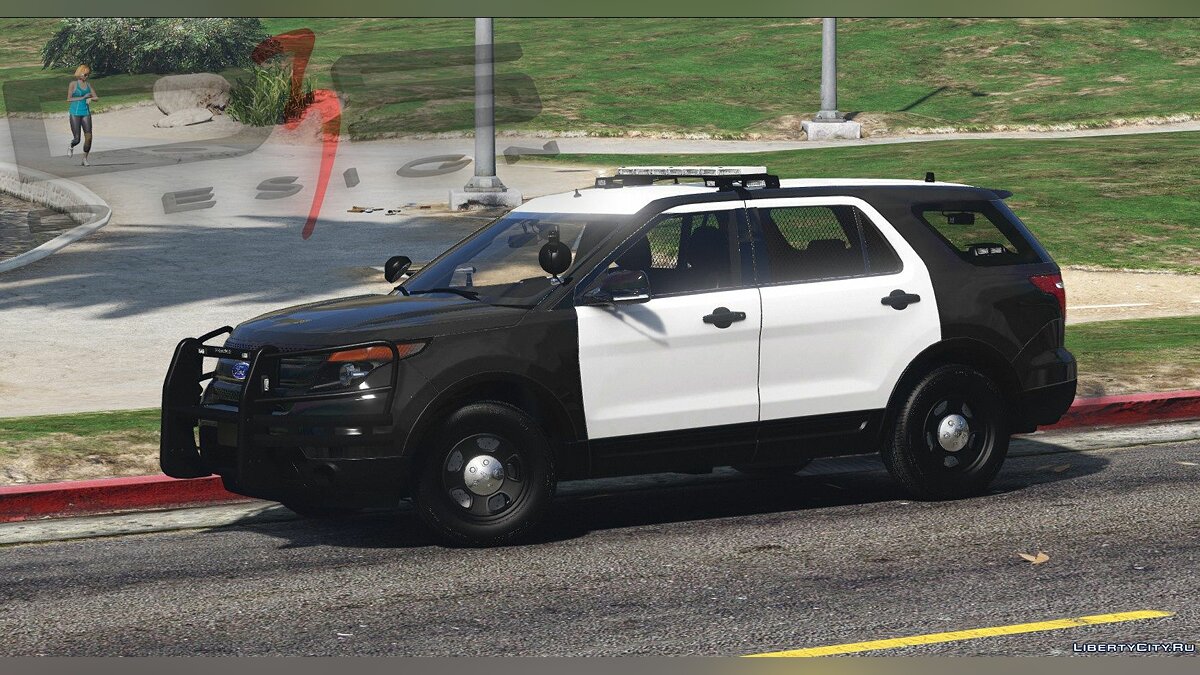 Download Ford Police Interceptor Utility '2013 [Replace | AO | Template]  1.0.1909 for GTA 5
