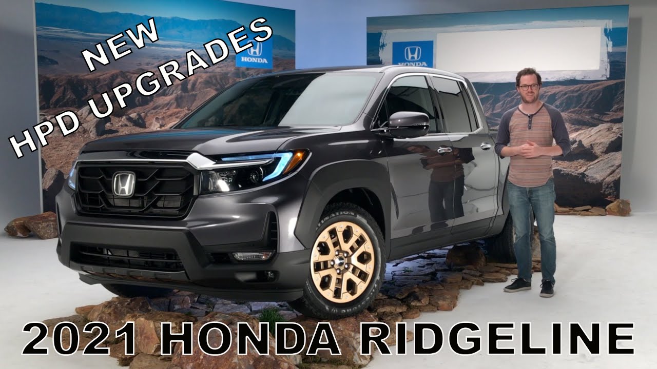 2021 Honda Ridgeline Facelift: First Look & Up-Close Details - YouTube