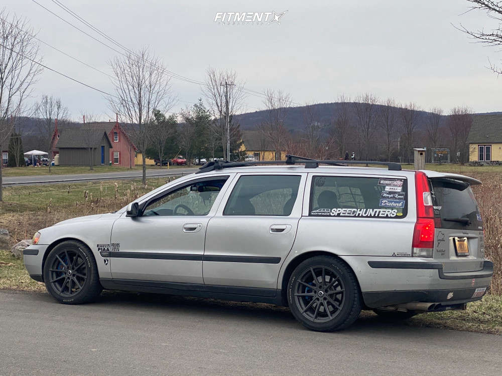 2001 Volvo V70 T5 with 17x8 TSW Bathurst and Nokian 235x45 on Lowering  Springs | 1587633 | Fitment Industries