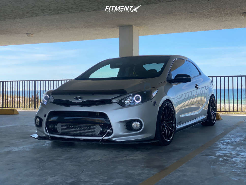 2015 Kia Forte Koup SX with 18x8.5 XXR 559 and Firestone 225x40 on Lowering  Springs | 1067580 | Fitment Industries