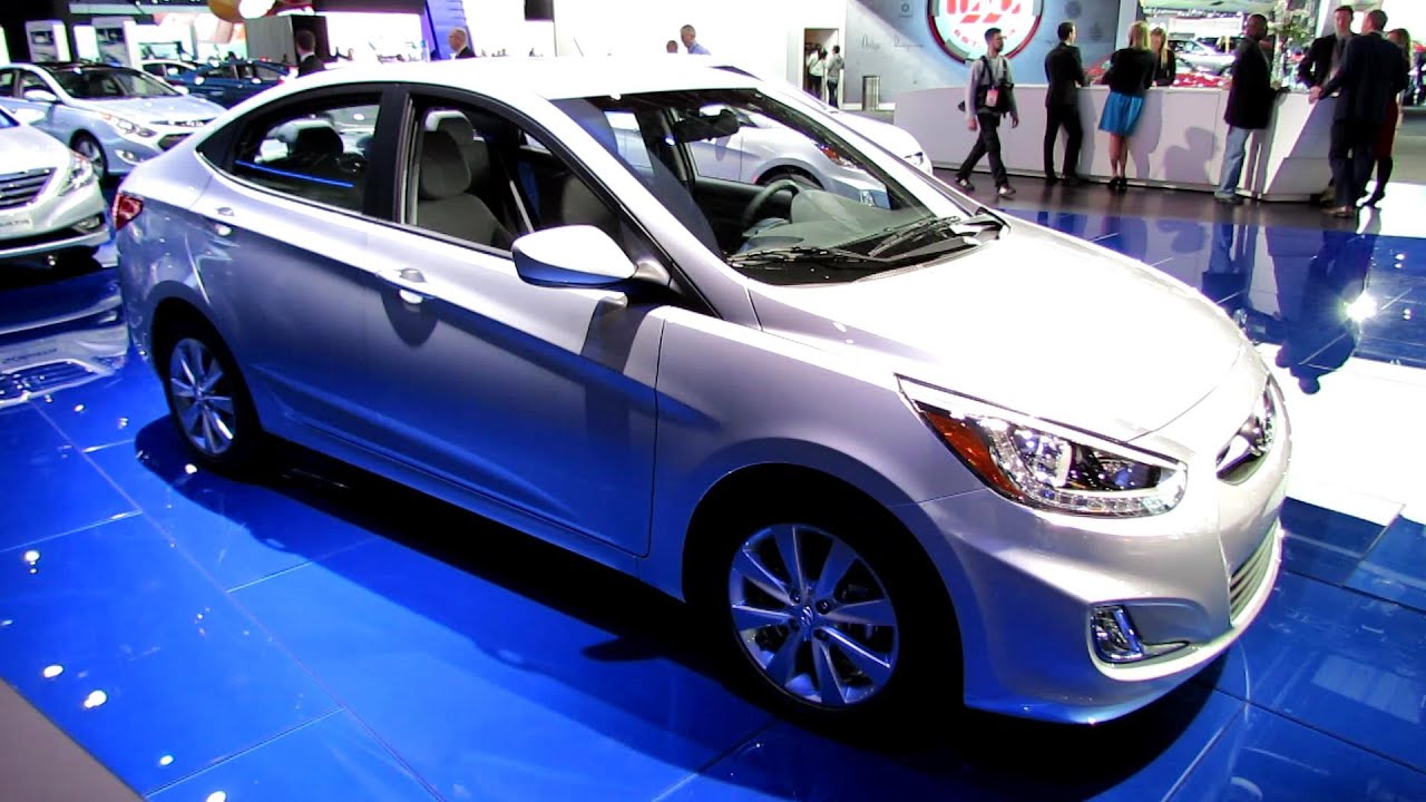 2014 Hyundai Accent - Exterior and Interior Walkaround - 2014 Detroit Auto  Show - YouTube