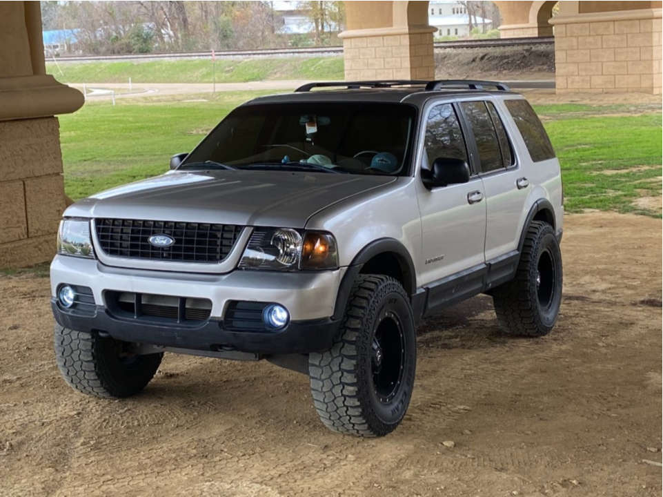 2002 Ford Explorer with 17x9 -12 Dropstars 645b and 35/12.5R17 Eldorado Mud  Claw Extreme M/t and Suspension Lift 3" | Custom Offsets