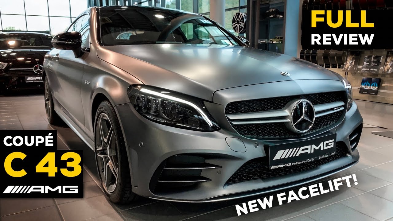 2020 MERCEDES C Class Coupe C43 AMG NEW Facelift FULL Review Exterior  Interior Infotainment - YouTube