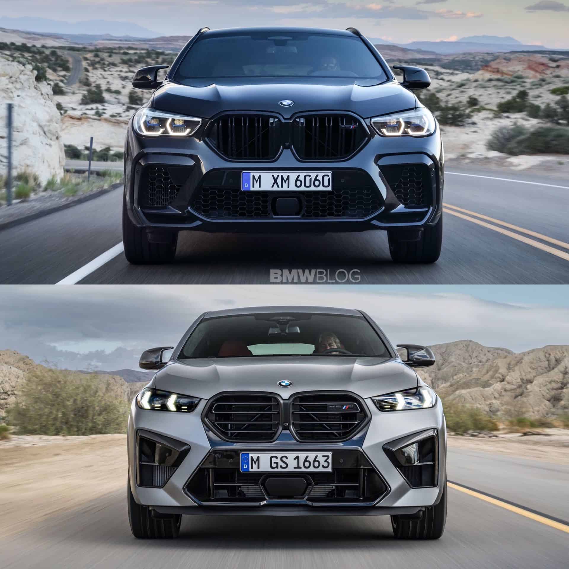 2024 BMW X6 M Facelift vs. Pre-Facelift - Photo Comparison