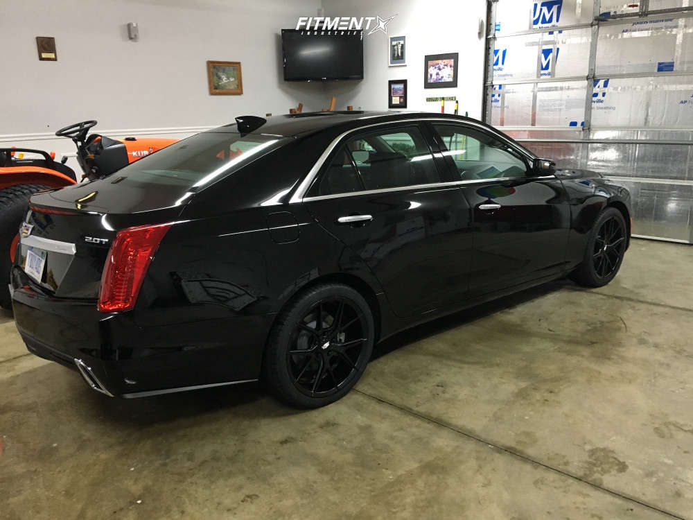 2019 Cadillac CTS Luxury with 19x8.5 Verde Axis and Continental 255x35 on  Stock Suspension | 884164 | Fitment Industries