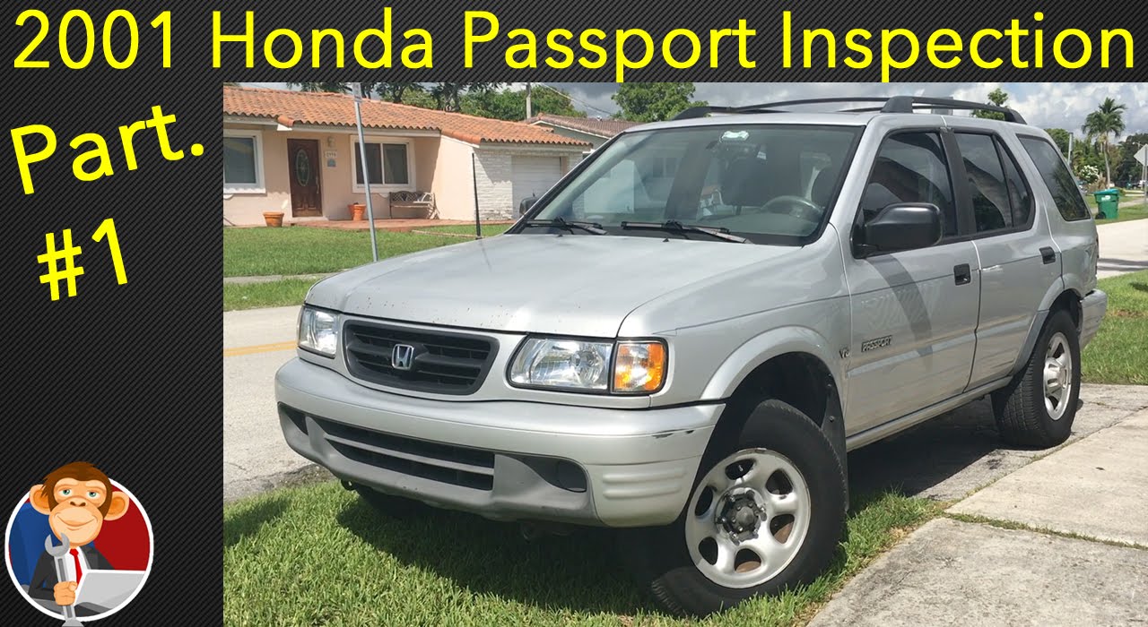 2001 Honda Passport Inspection & Diagnosis - EGM Diagnosis #1 - YouTube