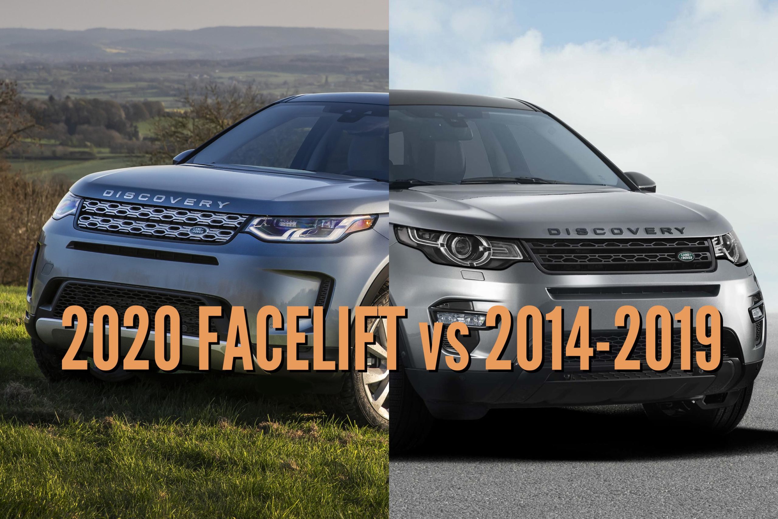 2020 Land Rover Discovery Sport v '14-2019: Facelift changes compared