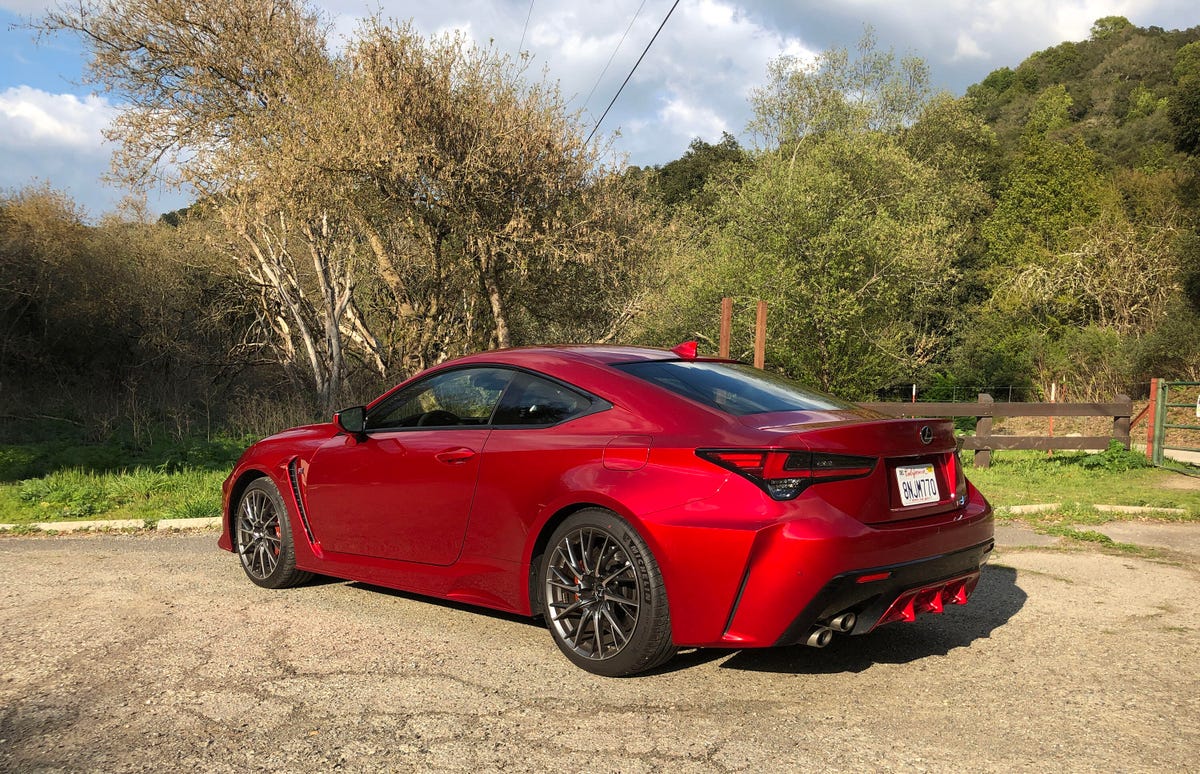 2020 Lexus RC F review: Power and presence, but still a step behind - CNET