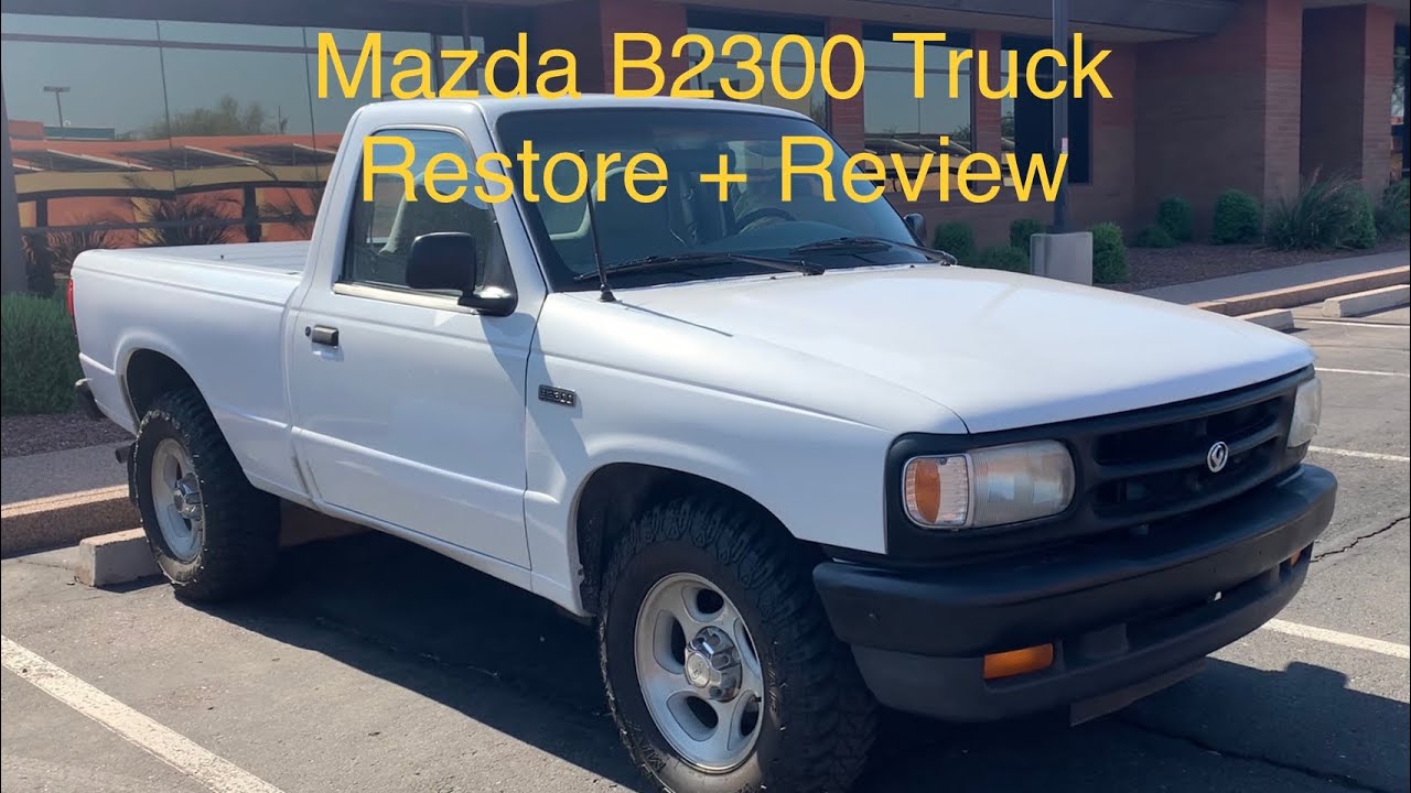 1997 Mazda B2300 Truck Review & Restore - Car Auction Purchase - YouTube