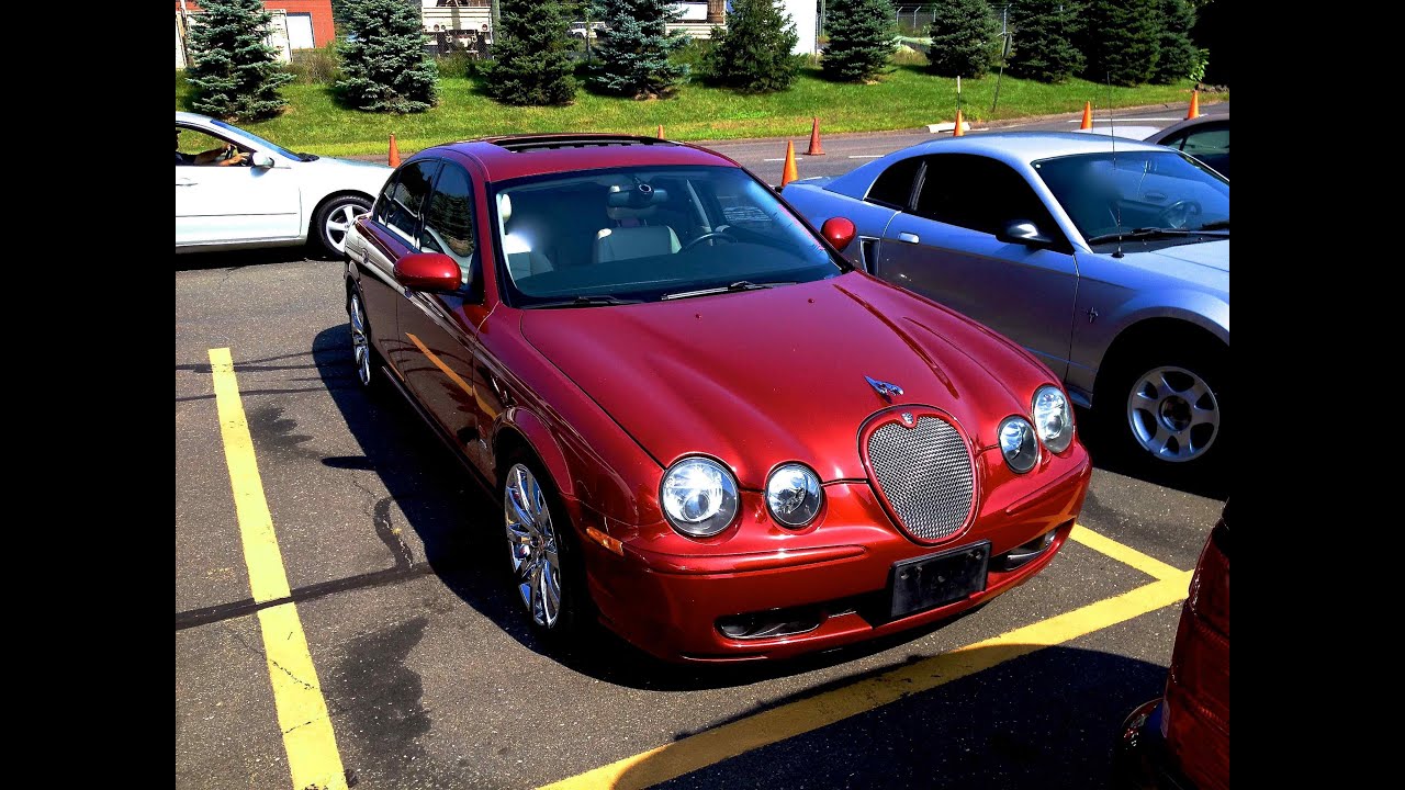 2003 Jaguar S-Type R Supercharged 4.2L V8 Start Up, Quick Tour, & Rev With  Exhaust View - 67K - YouTube