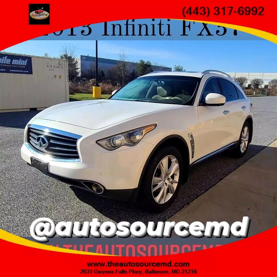 Used 2013 Infiniti FX37 FX37 Limited Edition Sport Utility 4D for Sale in  Baltimore MD 21216 Auto Source