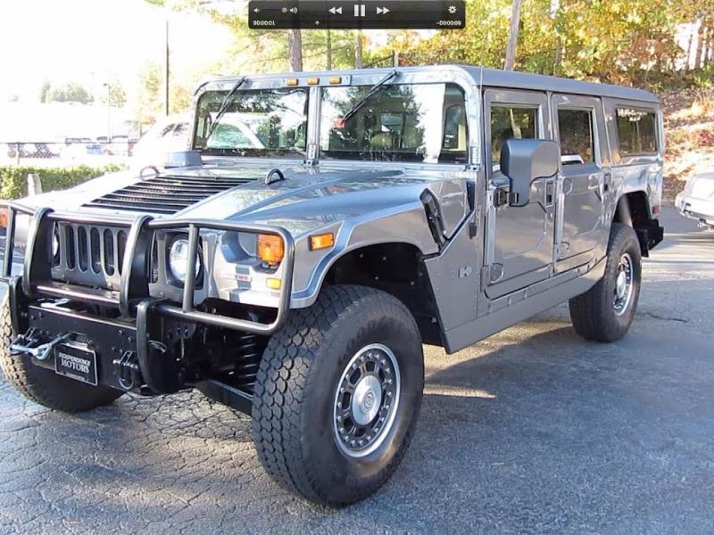 2006 Hummer H1 Alpha Passenger Wagon Start Up, Exhaust, and In Depth Tour -  YouTube