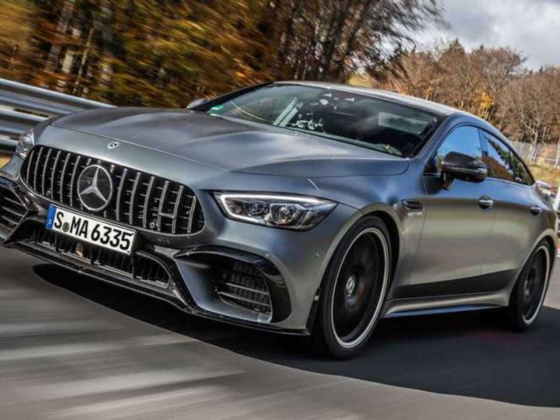 Watch 2021 Mercedes-AMG GT 63 S Set New Nurburgring Class Record